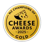 New Zealand Cheese award 25 gold
